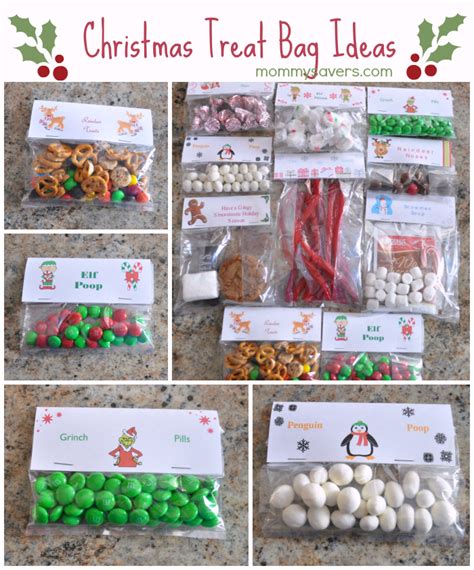 christmas gift bags food